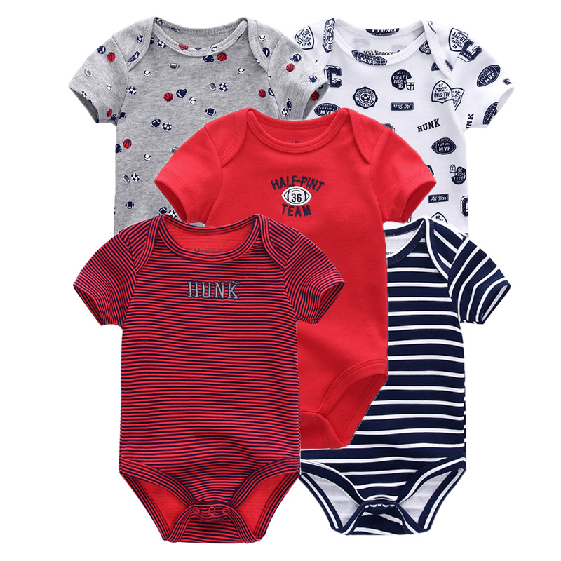 Baby Jumpsuit Daily Onesies Set (Set of 5)